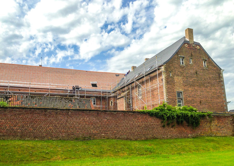 Rénovation abbaye - Bois-Seigneur-Isaac