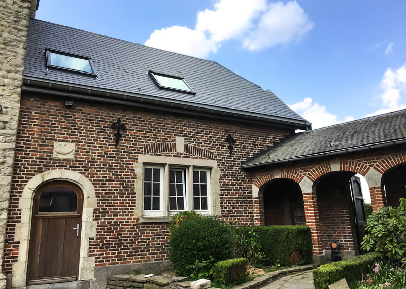 Rénovation de toiture de ferme - Rixensart