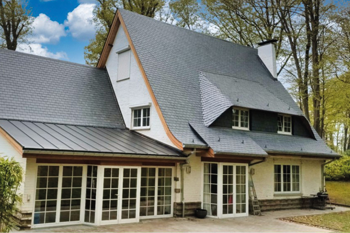 couverture ardoise après